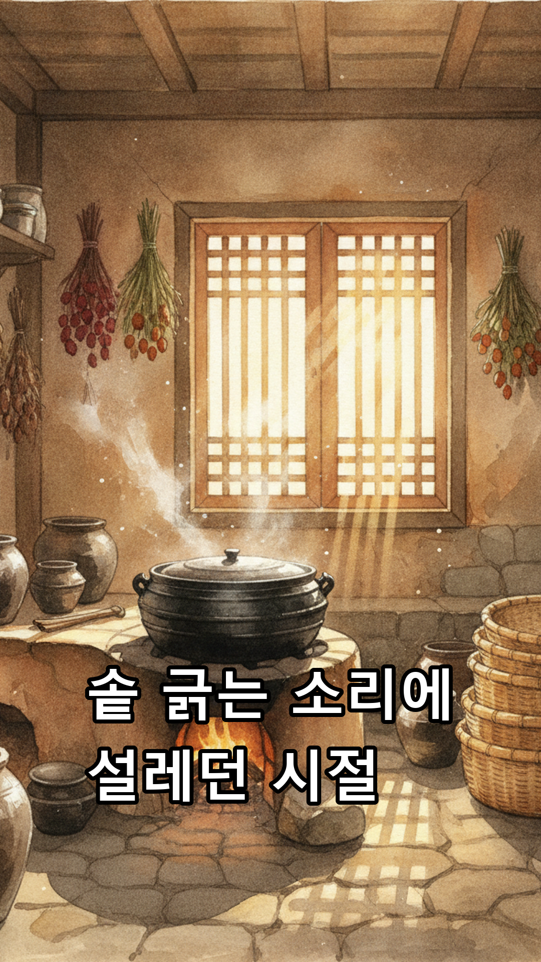 어머니 부엌 가마솥 누룽지 긁던 날 썸네일