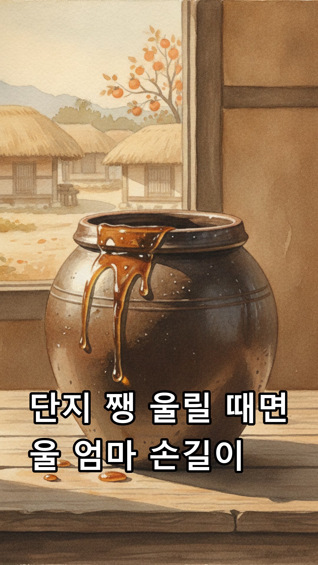 조청단지 숟가락으로 싹싹 긁어 동무들과 나눠먹던 맛 썸네일